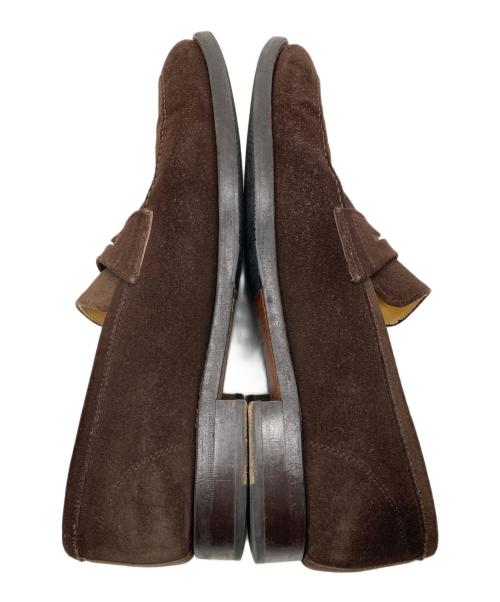 berwick（バーウィック）berwick (バーウィック) コインローファー ブラウン サイズ:8の古着・服飾アイテム