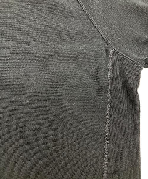 Champion REVERSE WEAVE（チャンピオン リバース ウィーブ）Champion REVERSE WEAVE (チャンピオン リバース ウィーブ) ラグランスウェット ブラック サイズ:Mの古着・服飾アイテム