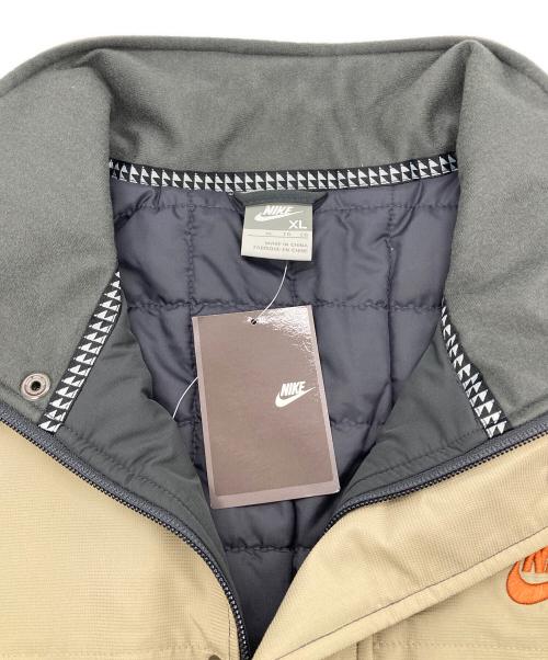 NIKE（ナイキ）NIKE (ナイキ) 00s パフジャケット ベージュ サイズ:XLの古着・服飾アイテム