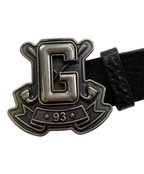 GUCCI（グッチ）GUCCI (グッチ) Gロゴ バックル ベルト ブラック サイズ:80-32の古着・服飾アイテム