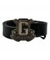 GUCCI（グッチ）の古着「Gロゴ バックル ベルト」｜ブラック