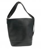 &MyuQアンドミューク）の古着「JUNO A4収納可 ショルダーバッグ シンプル 大人キレイバッグ」｜ブラック