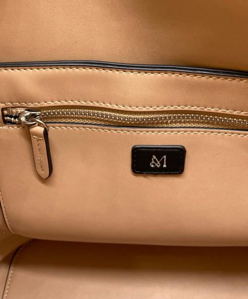 &MyuQ（アンドミューク）&MyuQ (アンドミューク) JUNO A4収納可 ショルダーバッグ シンプル 大人キレイバッグ ブラックの古着・服飾アイテム