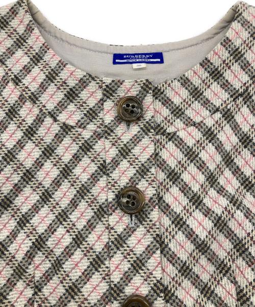 BURBERRY BLUE LABEL（バーバリー ブルー レーベル）BURBERRY BLUE LABEL (バーバリー ブルー レーベル) ノバチェックワンピース ピンク サイズ:38の古着・服飾アイテム