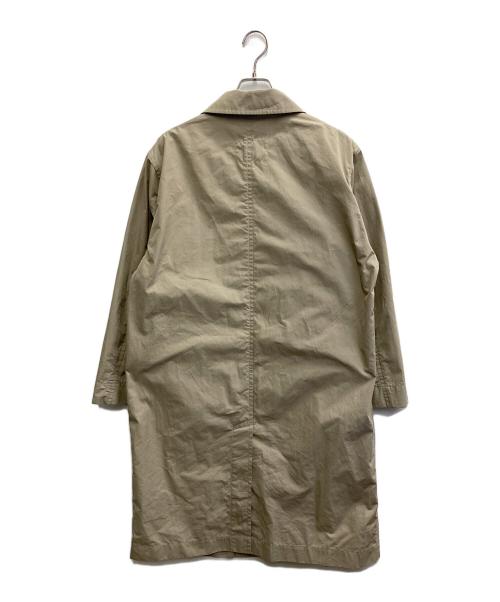 MHL（エムエイチエル）MHL (エムエイチエル) PROOFED COTTON POPLIN ステンカラーコート ベージュ サイズ:Sの古着・服飾アイテム