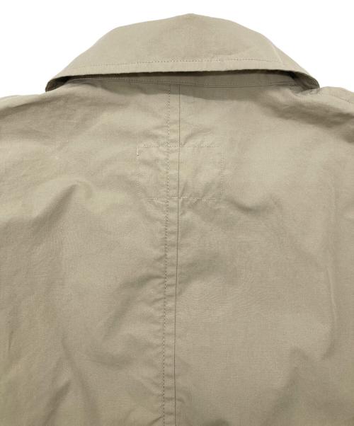MHL（エムエイチエル）MHL (エムエイチエル) PROOFED COTTON POPLIN ステンカラーコート ベージュ サイズ:Sの古着・服飾アイテム