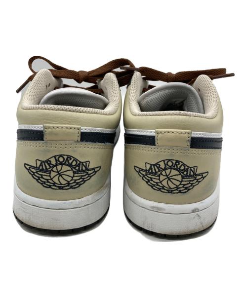 NIKE（ナイキ）NIKE (ナイキ) Air Jordan 1 Low ベージュ サイズ:26の古着・服飾アイテム