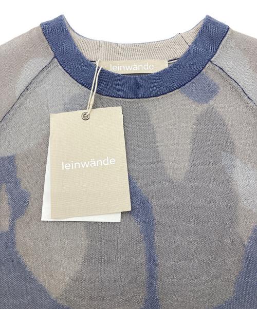 LEINWANDE（ラインヴァンド）LEINWANDE (ラインヴァンド) nature camo sheer top ベージュ サイズ:Freeの古着・服飾アイテム