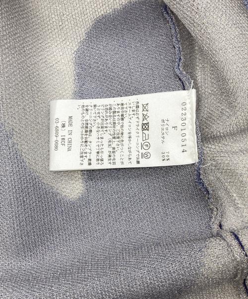 LEINWANDE（ラインヴァンド）LEINWANDE (ラインヴァンド) nature camo sheer top ベージュ サイズ:Freeの古着・服飾アイテム