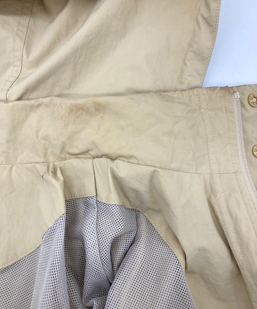 MARITHE+FRANCOIS GIRBAUD（マリテフランソワジルボー）MARITHE+FRANCOIS GIRBAUD (マリテフランソワジルボー) マウンテンナイロンコート ベージュ サイズ:Mの古着・服飾アイテム