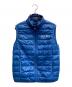 EMPORIO ARMANI（エンポリオ アルマーニ）の古着「ダウンベスト」｜ブルー