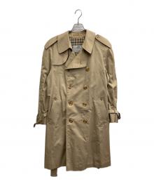 Aquascutum（アクアスキュータム）の古着「ダブルトレンチコート」｜ベージュ
