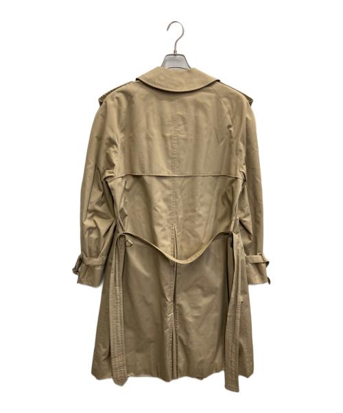 Aquascutum（アクアスキュータム）Aquascutum (アクアスキュータム) ダブルトレンチコート ベージュ サイズ:不明（記載無し）の古着・服飾アイテム