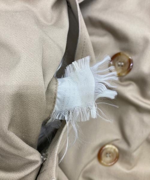 Aquascutum（アクアスキュータム）Aquascutum (アクアスキュータム) ダブルトレンチコート ベージュ サイズ:不明（記載無し）の古着・服飾アイテム