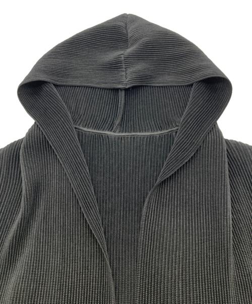 SPECCHIO（スペッチオ）SPECCHIO (スペッチオ) フーデッドロングベスト ブラック サイズ:40の古着・服飾アイテム