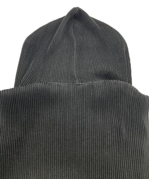 SPECCHIO（スペッチオ）SPECCHIO (スペッチオ) フーデッドロングベスト ブラック サイズ:40の古着・服飾アイテム