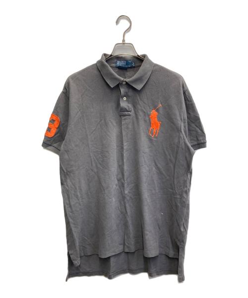 POLO RALPH LAUREN（ポロ・ラルフローレン）POLO RALPH LAUREN (ポロ・ラルフローレン) ビッグポニーポロシャツ グレー サイズ:XLの古着・服飾アイテム