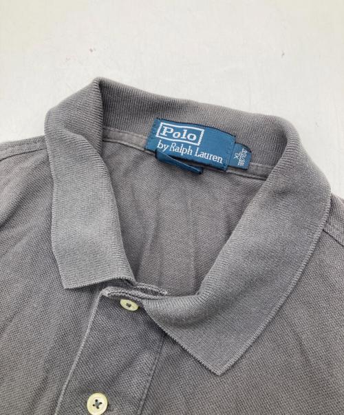 POLO RALPH LAUREN（ポロ・ラルフローレン）POLO RALPH LAUREN (ポロ・ラルフローレン) ビッグポニーポロシャツ グレー サイズ:XLの古着・服飾アイテム