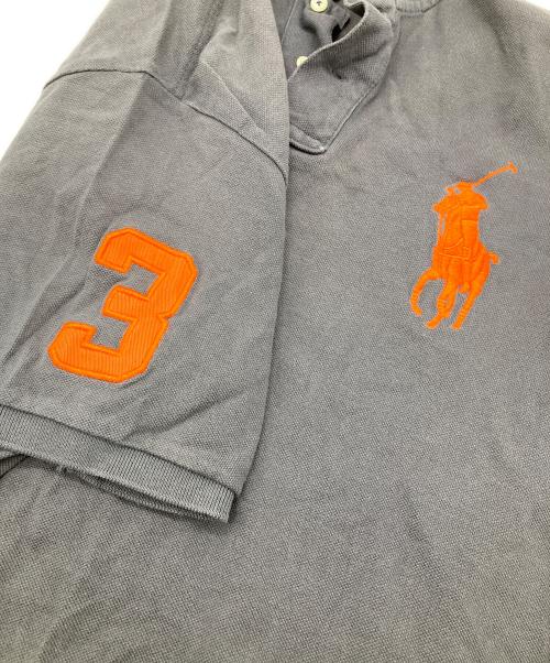 POLO RALPH LAUREN（ポロ・ラルフローレン）POLO RALPH LAUREN (ポロ・ラルフローレン) ビッグポニーポロシャツ グレー サイズ:XLの古着・服飾アイテム