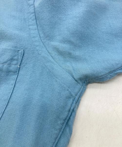 Lanerossi（ラネロッシ）Lanerossi (ラネロッシ) 50s ヴィンテージオープンカラーシャツ スカイブルー サイズ:表記無の古着・服飾アイテム