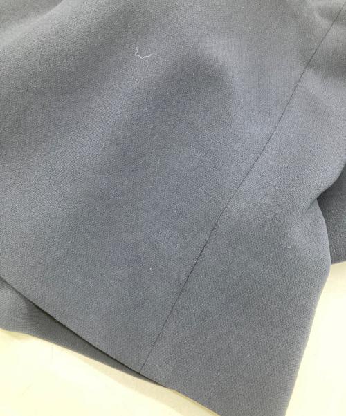 SOEJU（ソージュ）SOEJU (ソージュ) ロングノーカラージャケット ネイビー サイズ:Sの古着・服飾アイテム