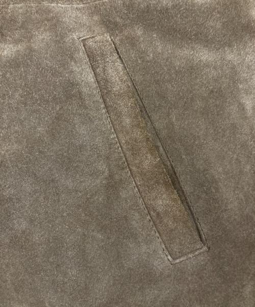 J.CREW（ジェイクルー）J.CREW (ジェイクルー) スエードシャツブルゾン/00’S ブラウン サイズ:XLの古着・服飾アイテム