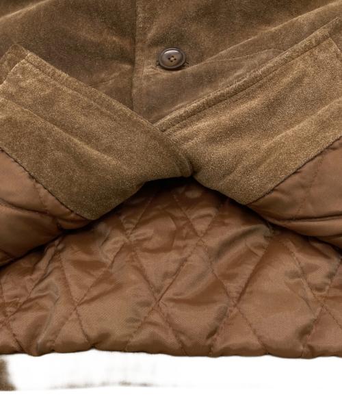 J.CREW（ジェイクルー）J.CREW (ジェイクルー) スエードシャツブルゾン/00’S ブラウン サイズ:XLの古着・服飾アイテム