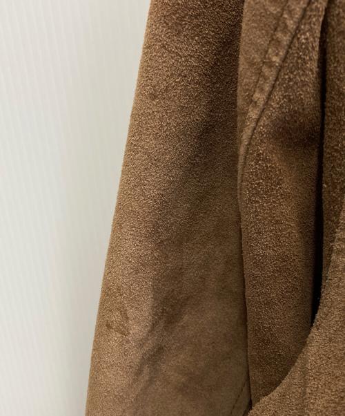 J.CREW（ジェイクルー）J.CREW (ジェイクルー) スエードシャツブルゾン/00’S ブラウン サイズ:XLの古着・服飾アイテム