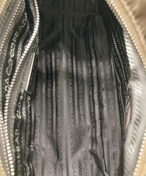 PRADA（プラダ）PRADA (プラダ) Re-Nylon トートバッグ シエナブラウン ブランデーの古着・服飾アイテム