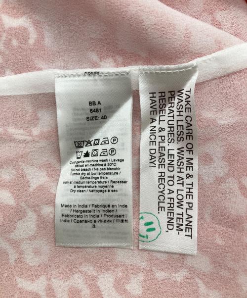 GANNI（ガニー）GANNI (ガニー) フラワースカート レッド サイズ:Lの古着・服飾アイテム