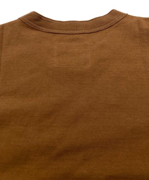 Carhartt WIP（カーハート ワーク イン プログレス）CARHARTT WIP (カーハート ワーク イン プログレス) sacai (サカイ) Cotton Jersey L/S T-Shirt ブラウン サイズ:3の古着・服飾アイテム