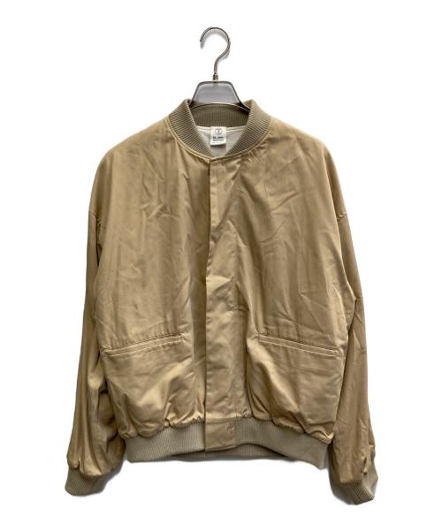 THE LIBRARY（ザ ライブラリー）THE LIBRARY (ザ ライブラリー) ブルゾン ベージュ サイズ:Mの古着・服飾アイテム