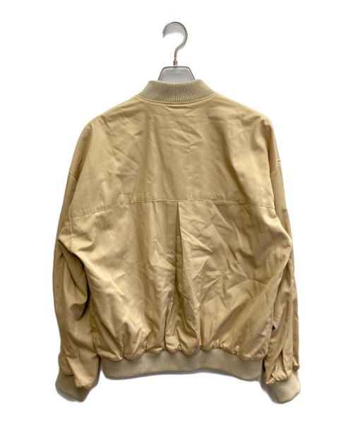 THE LIBRARY（ザ ライブラリー）THE LIBRARY (ザ ライブラリー) ブルゾン ベージュ サイズ:Mの古着・服飾アイテム