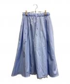 THE LIBRARYザ ライブラリー）の古着「［別注］quitan / BUSTLE EASY SKIRT」｜ブルー