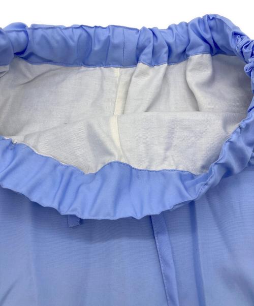 THE LIBRARY（ザ ライブラリー）THE LIBRARY (ザ ライブラリー) ［別注］quitan / BUSTLE EASY SKIRT ブルー サイズ:Fの古着・服飾アイテム