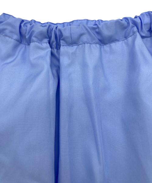 THE LIBRARY（ザ ライブラリー）THE LIBRARY (ザ ライブラリー) ［別注］quitan / BUSTLE EASY SKIRT ブルー サイズ:Fの古着・服飾アイテム