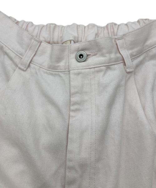 journal standard luxe（ジャーナルスタンダード ラックス）journal standard luxe (ジャーナルスタンダード ラックス) 12OZデニム オッドパンツ ピンク サイズ:Mの古着・服飾アイテム