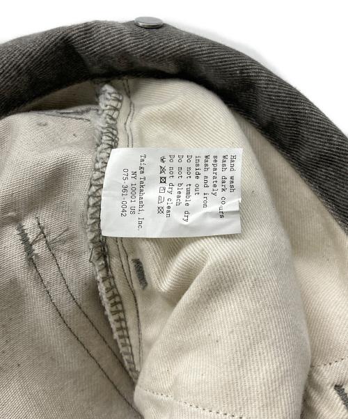T.T TAIGA TAKAHASHI（タイガ・タカハシ）T.T TAIGA TAKAHASHI (タイガ・タカハシ) Lot.209 BUCKLE-BACKED TROUSERS グレー サイズ:32の古着・服飾アイテム
