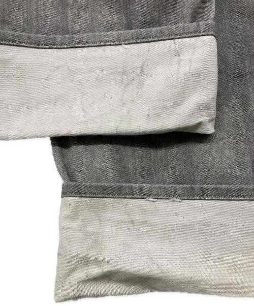 T.T TAIGA TAKAHASHI（タイガ・タカハシ）T.T TAIGA TAKAHASHI (タイガ・タカハシ) Lot.209 BUCKLE-BACKED TROUSERS グレー サイズ:32の古着・服飾アイテム