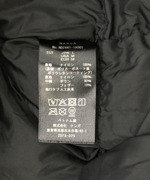 NANGA（ナンガ）NANGA (ナンガ) AURORA TEX DOWN JACKET ブラック サイズ:Lの古着・服飾アイテム