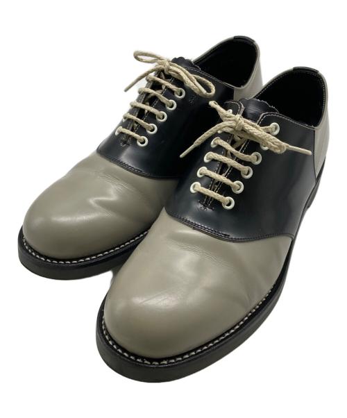 REGAL（リーガル）REGAL (リーガル) サドルシューズ グレー×ブラック サイズ:27の古着・服飾アイテム