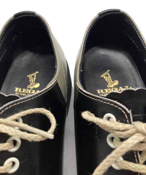 REGAL（リーガル）REGAL (リーガル) サドルシューズ グレー×ブラック サイズ:27の古着・服飾アイテム