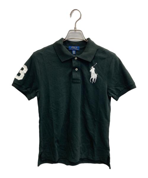 POLO RALPH LAUREN（ポロ・ラルフローレン）POLO RALPH LAUREN (ポロ・ラルフローレン) BIGポロシャツ ブラック サイズ: L(14-16)ボーイズの古着・服飾アイテム