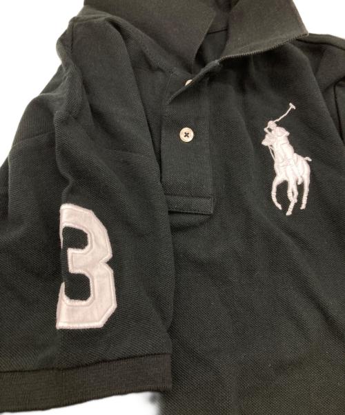 POLO RALPH LAUREN（ポロ・ラルフローレン）POLO RALPH LAUREN (ポロ・ラルフローレン) BIGポロシャツ ブラック サイズ: L(14-16)ボーイズの古着・服飾アイテム