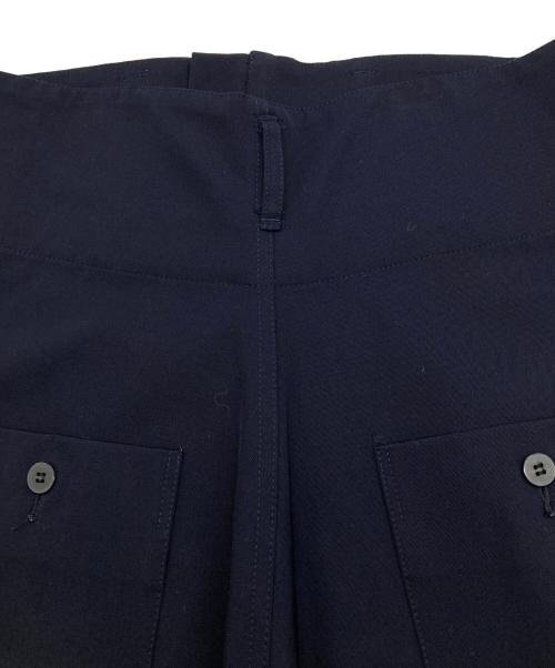 Y's（ワイズ）Y's (ワイズ) ウールデザインスカート ネイビー サイズ:表記無しの古着・服飾アイテム