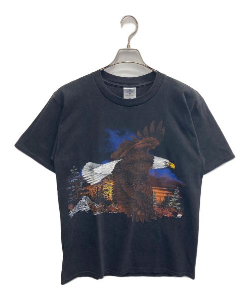 GILDAN（ギルダン）GILDAN (ギルダン) 90’S/イーグルプリントTシャツ/ IMAGE WEET 1995 ブラック サイズ:Lの古着・服飾アイテム