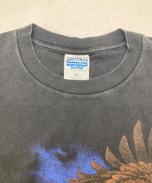 GILDAN（ギルダン）GILDAN (ギルダン) 90’S/イーグルプリントTシャツ/ IMAGE WEET 1995 ブラック サイズ:Lの古着・服飾アイテム