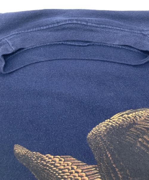 habitat（ハビタット）HABITAT (ハビタット) USA製　アニマル両面TEE ネイビー サイズ:XLの古着・服飾アイテム