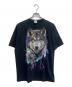 FRUIT OF THE LOOM（フルーツオブザルーム）の古着「アニマルTEE」｜ブラック