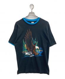 FRUIT OF THE LOOM（フルーツオブザルーム）の古着「USA製　アニマルTEE」｜ブラック